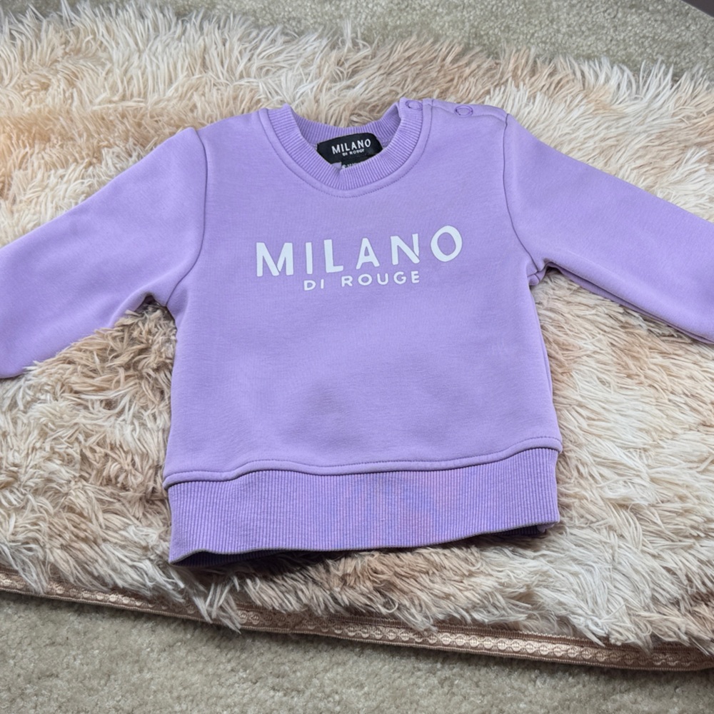 Milano Di Rouge Kids Lavender Sweatshirt